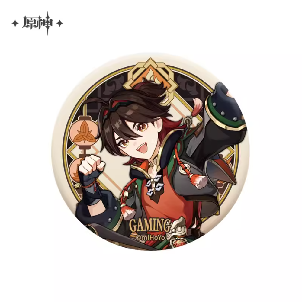 Liyue Theme Character Badge Official Genshin Merch