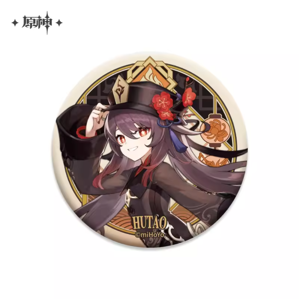 Liyue Theme Character Badge Official Genshin Merch