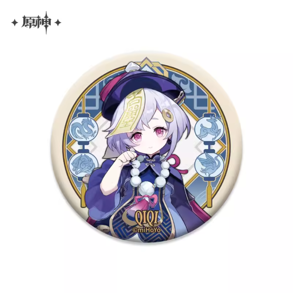 Liyue Theme Character Badge Official Genshin Merch